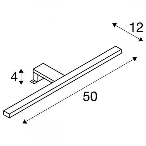 Binnen lamp Dorisa binnen verlichting zilver aluminium in moderne stijl