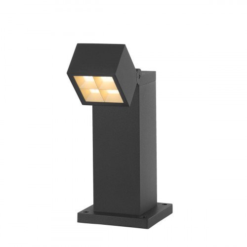 Antraciete tuinlamp kantelbaar LED modern