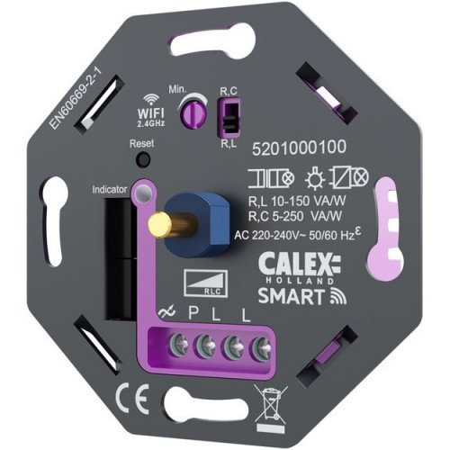 Calex Smart LED Inbouwdimmer 250W 220-240V