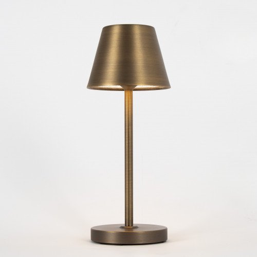 Buitenlamp en Binnenlamp Bronzen tafellamp modern