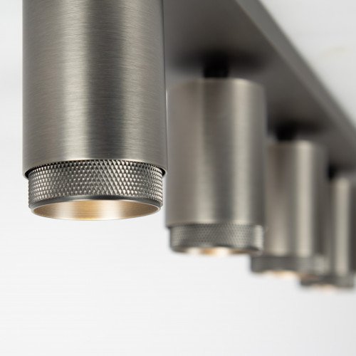 Plafondspot Scott binnenverlichting gun metal aluminium modern