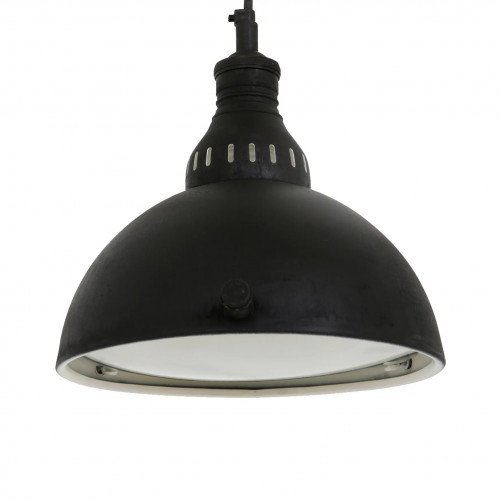 messing lamp in de kleur antiek zwart met een E27 fitting