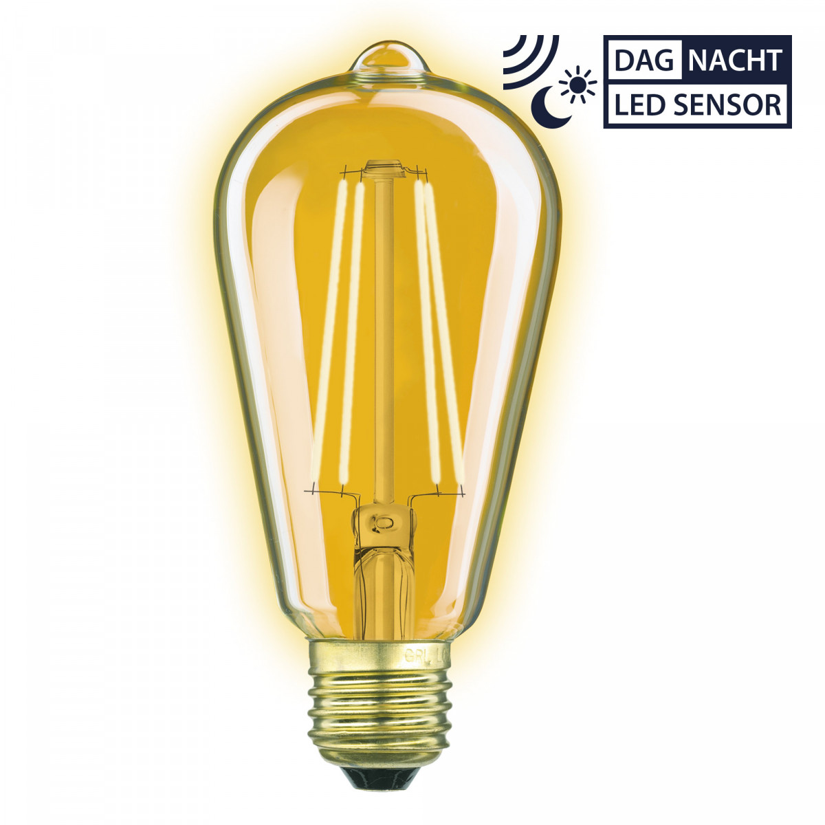 E27 Led lamp met ingebouwde dag &amp; nacht Schemer Sensor Nostalux