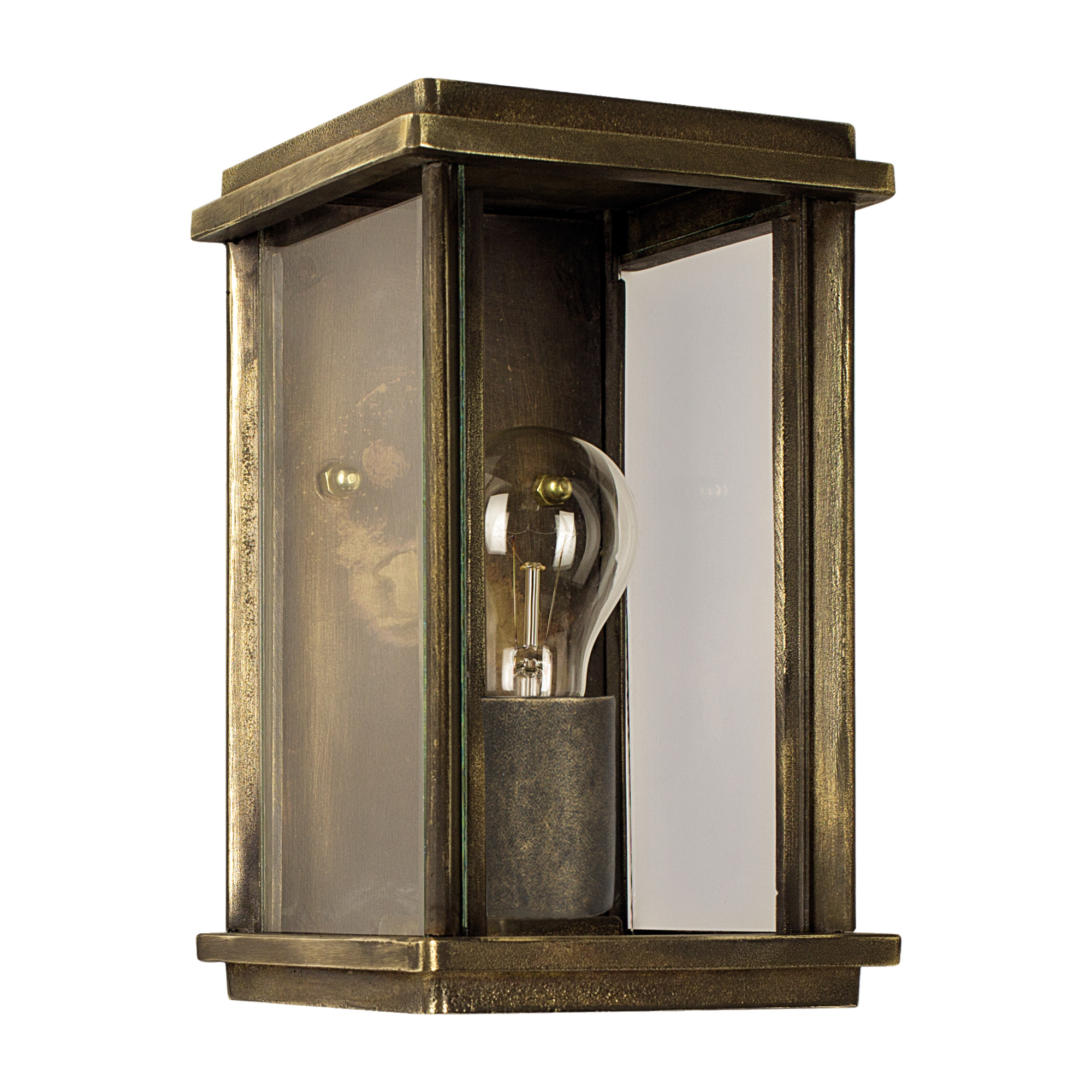 Capital Muurlamp Brons Small