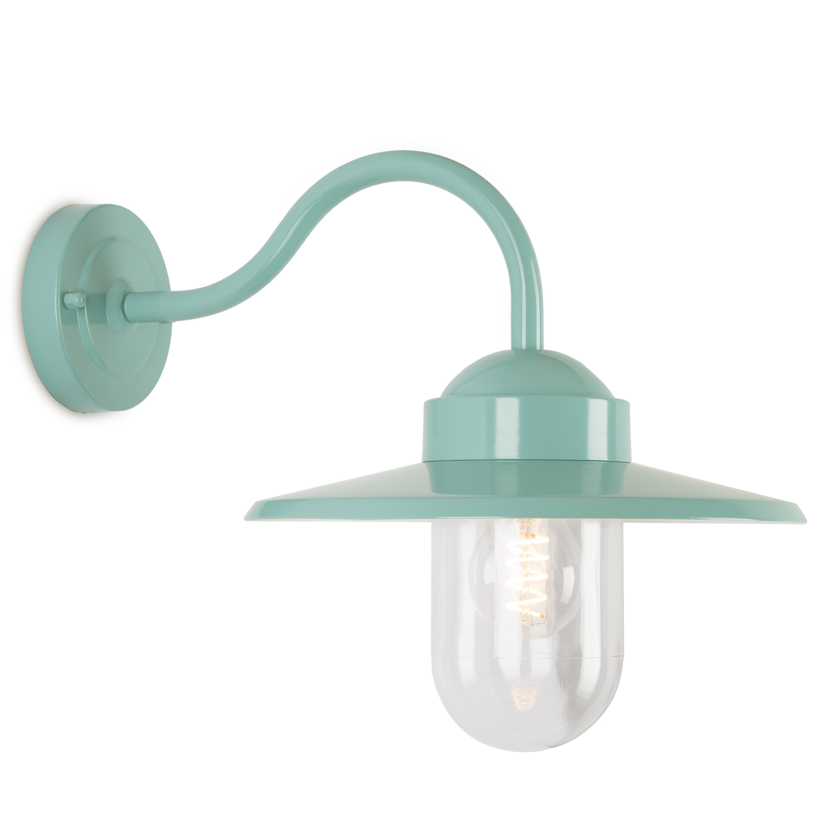 Buitenlamp Dolce Retro Groen Dag Nacht Schemersensor LED